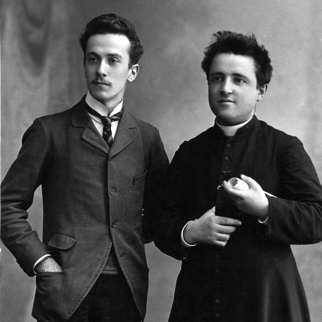 Lorenzo Perosi with Arturo Toscanini